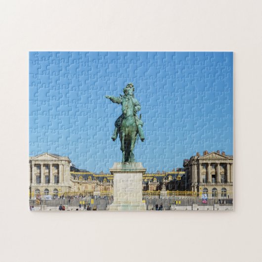 Equestrian standing of Louis XIV in Versailles Legpuzzel (Horizontaal)