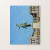 Equestrian standing of Louis XIV in Versailles Legpuzzel (Verticaal)