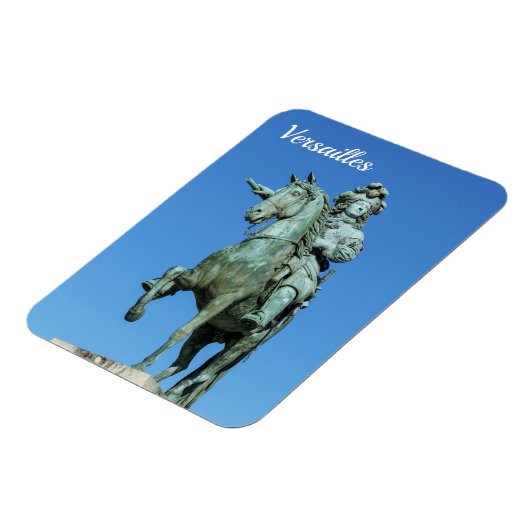 Equestrian standing of Louis XIV in Versailles Magneet (Linkerzijde)