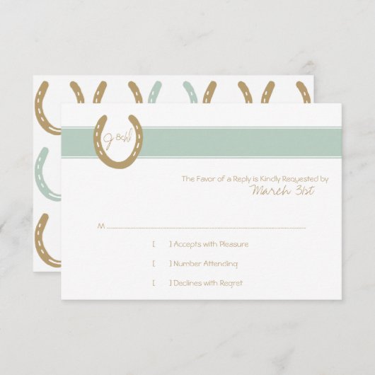 Equestrian Thormed Hoefijzers RSVP (Voorkant / Achterkant)