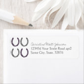 Equestrian Thorming Hoefijzers Pattern Etiket (Insitu)