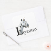 equestrian unicorn side eye stickers (Envelop)