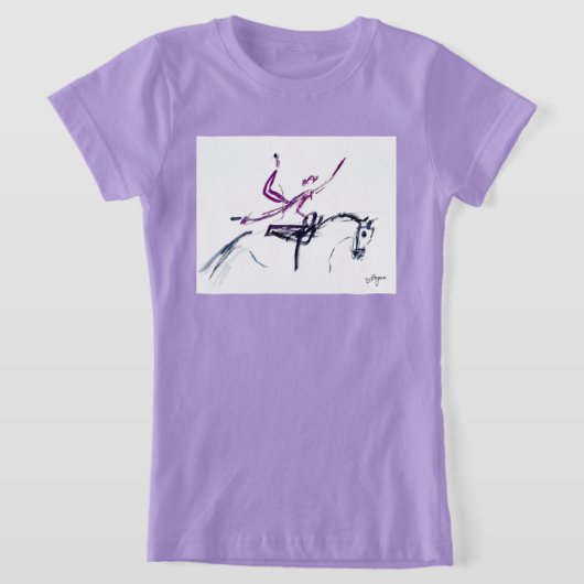 Equestrian Vaulter Artist Swoosh T-shirt (Laagn)