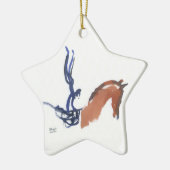Equestrian Vaulters Keramisch Ornament (Links)