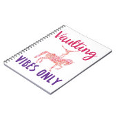 Equestrian Vaulting Horse Gymnastics Acrobat Notitieboek (Linkerzijde)