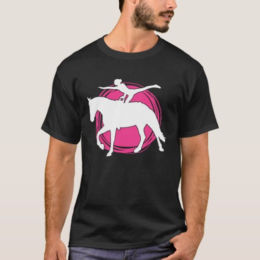 Equestrian Vaulting Horse Vaulters Horse vaulting  T-shirt (Voorkant)