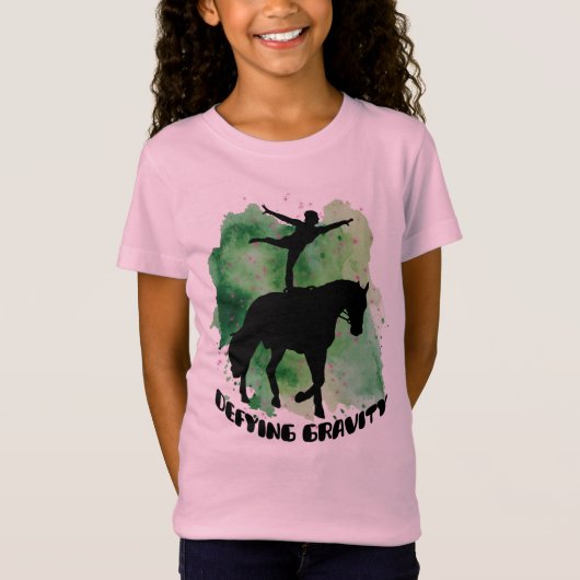 Equestrian Voltigeurs T-shirt 'Gewichtloos' (Voorkant)