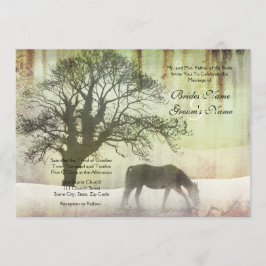 Equestrian Wedding Uitnodiging