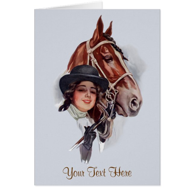 Equestrian Woman (Voorkant)