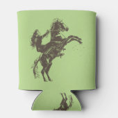 Equestrian Woman Blikjeskoeler (Achterkant)