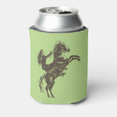 Equestrian Woman Blikjeskoeler (Blikje Achterkant)