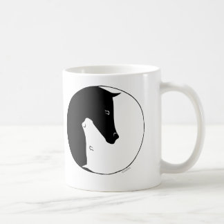 Equestrian Ying Yang Koffiemok