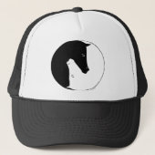 Equestrian Ying Yang Trucker Pet (Voorkant)