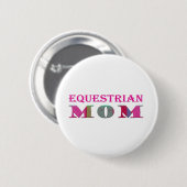 EquestrianMam Ronde Button 5,7 Cm (Voorkant /achterkant)