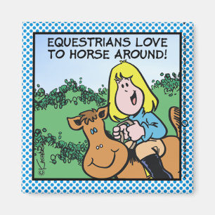 Equestriërs houden van... magneet