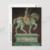 Equestrisch monument voor Sir John Hawkwood, Uccel Briefkaart (Voorkant / Achterkant)