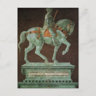 Equestrisch monument voor Sir John Hawkwood, Uccel Briefkaart