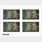 Equestrisch monument voor Sir John Hawkwood, Uccel Rechthoekige Sticker (Vel)