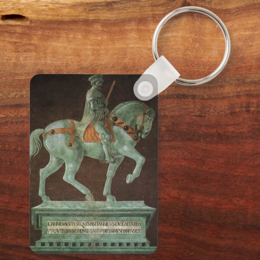 Equestrisch monument voor Sir John Hawkwood, Uccel Sleutelhanger (Achterkant)