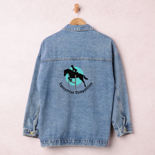 Equestrisch ontwerp denim jacket (Hangar)