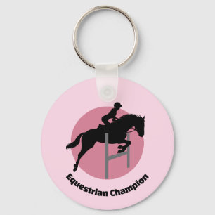 Equestrisch ontwerp sleutelhanger