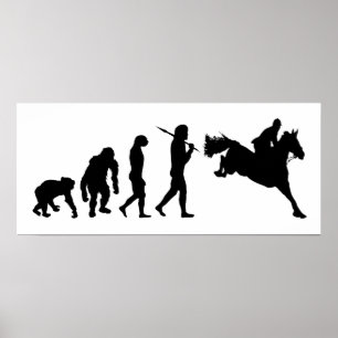 Equestrisch Show Jumping Rigers cadeauideeën Poster