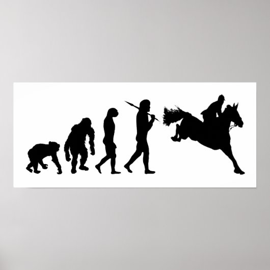 Equestrisch Show Jumping Rigers cadeauideeën Poster (Voorkant)