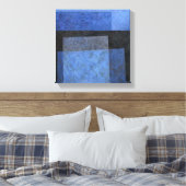 Equilibre nr. 11 canvas afdruk (Insitu (Slaapkamer))