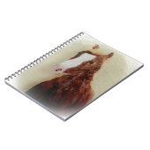 Equine Art Brown Horse Notitieboek (Linkerzijde)