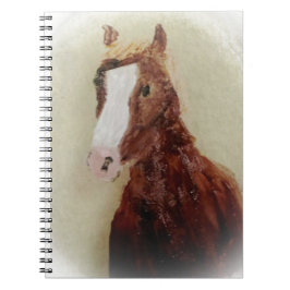 Equine Art Brown Horse Notitieboek