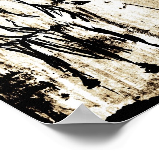 Equine Art Poster (Hoek)