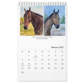 Equine Art S. Payne Eenpaginakalender Kalender (Feb 2027)