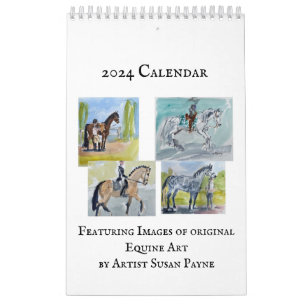 Equine Art S. Payne Eenpaginakalender Kalender