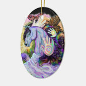 Equine Dreams Keramisch Ornament (Links)