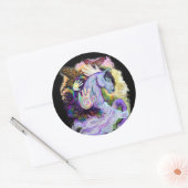 Equine Dreams Ronde Sticker (Envelop)