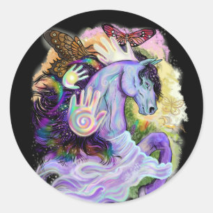 Equine Dreams Ronde Sticker