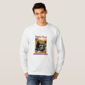 "Equine Gaze" Basic Mannen lange slieves T-shirt (Voorkant volledig)