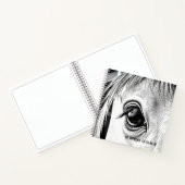 Equine Gaze  - Spiral Sketch Book Notitieboek (Binnen)