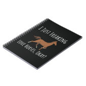 Equine Gifts For Horse Lovers Animal Farm Notitieboek (Linkerzijde)