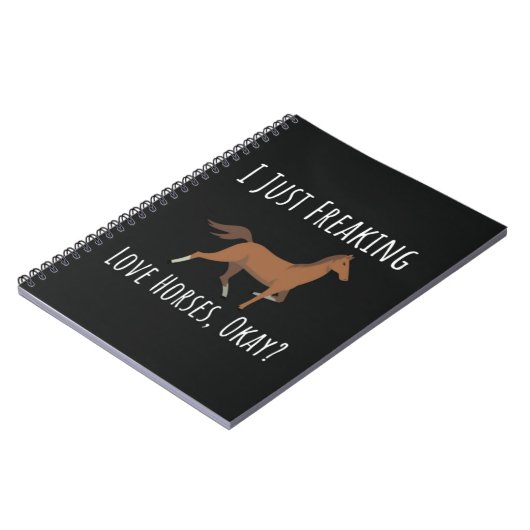 Equine Gifts For Horse Lovers Animal Farm Notitieboek (Linkerzijde)
