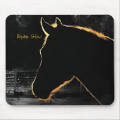 Equine Glow-Computer Mousepad Muismat (Voorkant)