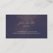 Equine Horse Riding Equestrian Visitekaartje (Achterkant)