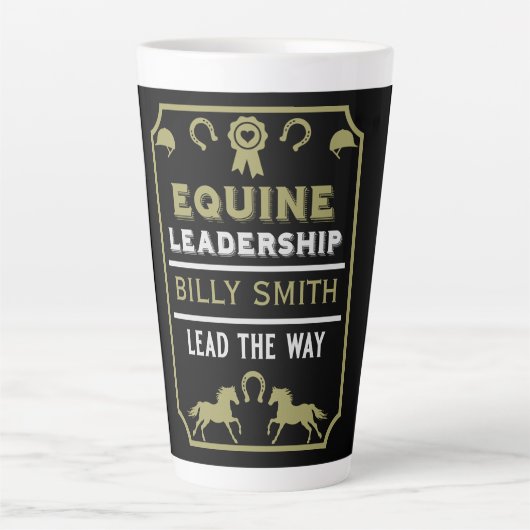 Equine Leadership Training Latte Mok (Voorkant)