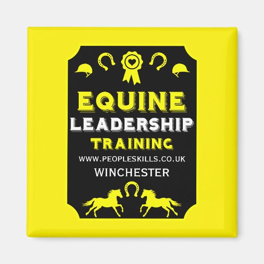 Equine Leadership Training Magneet (Voorkant)