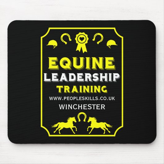 Equine Leadership Training Muismat (Voorkant)
