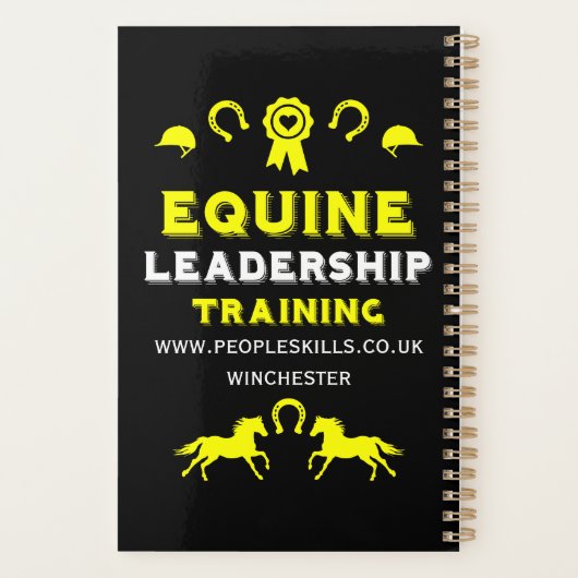 Equine Leadership Training Planner (Achterkant)