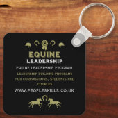 Equine Leadership Training Sleutelhanger (Achterkant)