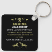 Equine Leadership Training Sleutelhanger (Achterkant)