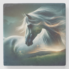 Equine Majesty Stenen Onderzetter