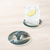 Equine Majesty Zandsteen Onderzetter (Zijkant)